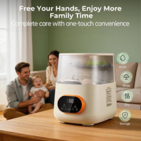 Lave-biberons automatique de haute qualité pour la maison, grande capacité, stérilisateur et nettoyeur de biberons