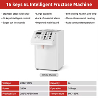 Distributeur automatique de fructose commercial 220V, état neuf, moteur, distributeur quantitatif de sirop pour équipement de bubble tea