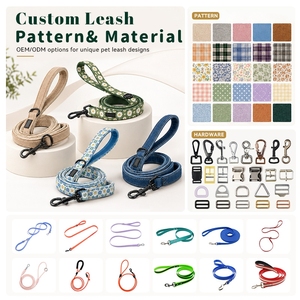 Conjunto de Correa y Collar para Perro Navideño Ecológico Personalizable, Hebilla Metálica Resistente con Luces Reflectantes, Hecho de Nailon y Plástico - Product Image 4