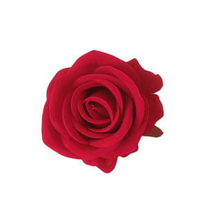 Têtes de roses en velours Prosperous Flowers 11 cm, décoration de mariage, bouquet de fleurs artificielles - Product Image 5