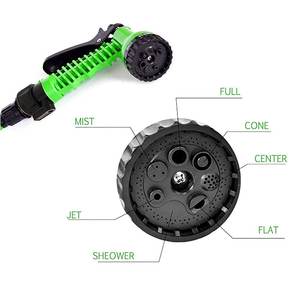 Pulvérisateur d'arrosage de jardin, type déclencheur, buse de pulvérisation manuelle en plastique pour l'irrigation du jardin et le lavage de voiture, vert 2106 - Product Image 3