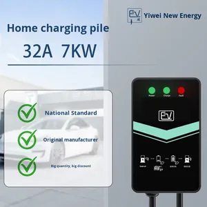 Precio de Fábrica Ilik Ilink, Estación de Carga AC de Pared para Hogar, 7KW, Carga Rápida, Certificación CE ROHS, WIFI, RFID, Arranque Automático, Nueva Energía - Product Image 3