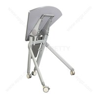 Chaise de classe moderne pour l'école et l'université, chaise ergonomique en bois avec tablette d'écriture pour étudiants