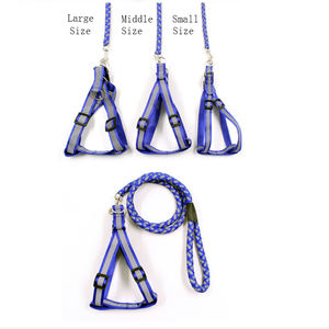 Kualitas Tinggi Anjing <span class=keywords><strong>Harness</strong></span> Reflektif Pet <span class=keywords><strong>Harness</strong></span> dan Tali Anjing Kucing Tali Pengikat Dada Hewan Peliharaan Perlengkapan Pabrik Grosir - Product Image 3