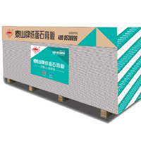 TAISHAN Plaque de plâtre ignifuge, résistante à l'humidité et à l'eau, en papier spécial, pour applications d'ingénierie moderne et simple, en feuille entière