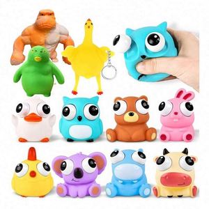 Juguete Sensorial de Silicona de Compresión Lenta con Diseño Divertido de Animales Mochi de Rata Temática de Queso, Certificado Seguro para Niños y Aulas - Product Image 6