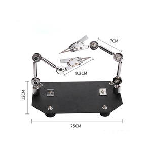 Table <span class=keywords><strong>de</strong></span> soudage métallique à trois bras et double tête avec assistant <span class=keywords><strong>de</strong></span> pose et <span class=keywords><strong>pince</strong></span> <span class=keywords><strong>de</strong></span> soudage <span class=keywords><strong>pour</strong></span> la fabrication <span class=keywords><strong>de</strong></span> colliers et bijoux - Product Image 5