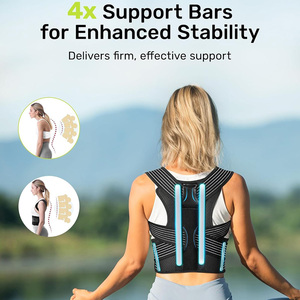 Có thể điều chỉnh Vai Brace trở lại ép cơ thể thắt lưng trở lại hỗ trợ Brace trở lại Brace tư thế Corrector Belt cho nam giới và phụ nữ - Product Image 2