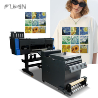 Xinflying 90 hari Harga Terendah I3200-A1 dua kepala cetak Printer Inkjet langsung ke Film Printer T-shirt mesin Printer DTF