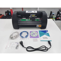Mini plotter portátil y duradero económico de 375mm, cortador de papel de Vinilo Flexible, plotter de corte plano A4 de mm