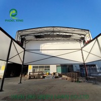 Tente rétractable imperméable pour arène sportive couverte avec structure en acier galvanisé pour les exploitants de clubs, prix direct usine