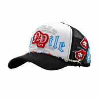 Casquettes de sport 5 panneaux de haute qualité, originales, avec logo brodé 3D, style A-Frame, Baez, Barbas, personnalisées et de créateur