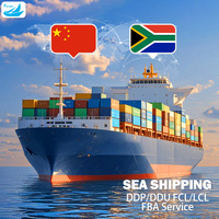 Transit maritime porte-à-porte DDU/DDP Chine Afrique du Sud – Expédition LCL+Express économique avec support 24/7