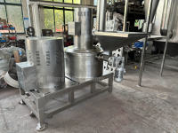 Broyeur à marteaux électrique en acier inoxydable avec moteur de 30 kW, roulement et engrenage pour la pulvérisation fine de poudre de matcha, de feuilles de thé et d'extraits d'herbes