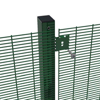 Buiten anti-UV 358 anti-klim beveiligingsgaashekwerk poedercoating paneel voor waterzuiveringsinstallatie