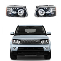Paire de phares pour Land Rover Range Rover Sport 2002-2009 Mise à niveau vers L320 2010-2012 Phare avant LR023551 LR023552