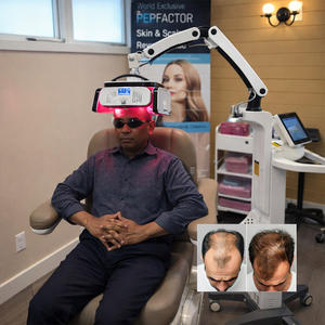Appareil de thérapie <span class=keywords><strong>laser</strong></span> LED pour la repousse des cheveux après greffe, rajeunissement capillaire au <span class=keywords><strong>laser</strong></span> de faible intensité (LLLT) - Product Image 1