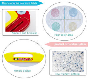 Tableau magnétique à dessin pour enfants, grand tableau à gribouiller, bloc de dessin et de peinture en plastique durable - Product Image 3