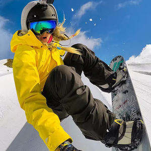 משקפי סקי נוחים פוטוכרומיים מקוטבים נגד אדים עם עדשות סנובורד, רצועה אלסטית נשלפת, משקפי ספורט שלג בהתאמה אישית - Product Image 6