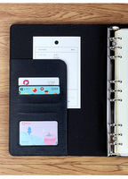 Agenda spirale A5 fait main en tissu avec reliure à feuillet plié, pour enregistrement de réunions, écriture, couvertures de journal personnalisées, 120 feuilles