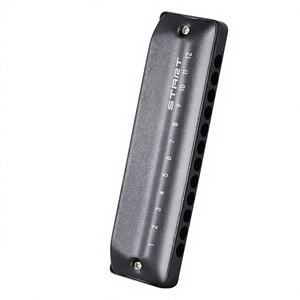 Armónica Cromática <span class=keywords><strong>de</strong></span> Blues FEIFAN <span class=keywords><strong>de</strong></span> 12 Orificios con <span class=keywords><strong>Fa</strong></span> La, Educativa, Metálica, para Principiantes y Adultos - Product Image 1