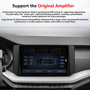 Penhui Crystal Sound 850 Serisi Skoda Octavia 4 A8 2019 - 2021 2 Din Android 14 Araç Radyosu DVD Multimedya Oynatıcı Ekran - Product Image 5