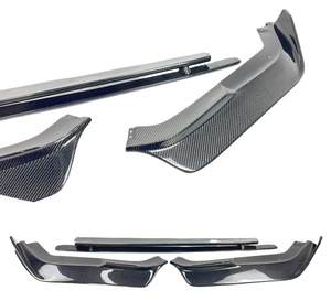Aileron de pare-chocs avant en Fiber de carbone de style GTS-V pour <span class=keywords><strong>Honda</strong></span> <span class=keywords><strong>Civic</strong></span> <span class=keywords><strong>Type</strong></span> <span class=keywords><strong>R</strong></span> FL5 <span class=keywords><strong>2022</strong></span>-2023 - Product Image 3