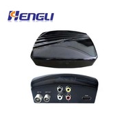 Convertidor Analógico a Digital ISDB-T Amlogic Quad Core Full HD FTA con USB PVR Android 8.1 WiFi Ethernet