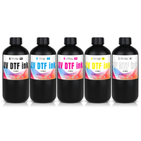 Étiquette de marquage UV de haute qualité 500ml 1000ml imprimante UV d'étiquettes d'encre DTF I3200 XP600 sur film AB