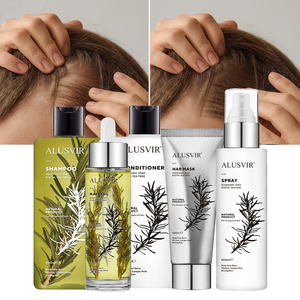 Shampooing Naturel Bio à la Biotine pour la Croissance Capillaire, Traitement Fortifiant à la Vraie Huile <span class=keywords><strong>de</strong></span> Romarin Contre la <span class=keywords><strong>Chute</strong></span> des <span class=keywords><strong>Cheveux</strong></span> pour Femmes, Crème Huileuse Marque Blanche - Product Image 4