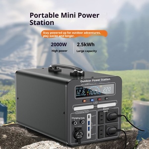 <span class=keywords><strong>Power</strong></span> Bank al Litio per Esterni 220V con Ricarica Solare, Alimentatore di Emergenza Portatile per Campeggio, Cucina e Uso Domestico - Product Image 2