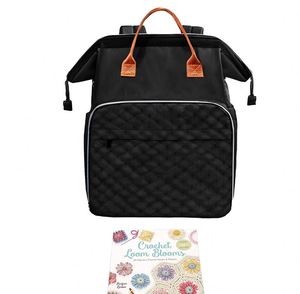 Mochila de punto para almacenamiento de hilo, bolsa grande para tejer a ganchillo, bolsos y carteras de ganchillo de fábrica BSCI - Product Image 5