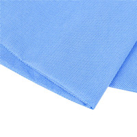 Tissu non tissé SMS jetable bleu/vert à usage médical pour draps