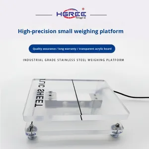 Plataforma de báscula de <span class=keywords><strong>placa</strong></span> acrílica transparente de alta precisión, 1kg a 5kg, sensores de fuerza de pesaje de ingredientes industriales y células de <span class=keywords><strong>carga</strong></span> - Product Image 6