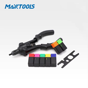 Herramienta <span class=keywords><strong>manual</strong></span> profesional para remaches de 270 mm, kit remachador <span class=keywords><strong>manual</strong></span> de tuercas M3-M10, pistola industrial para insertos roscados para reparación de metal Maxxtools - Product Image 4