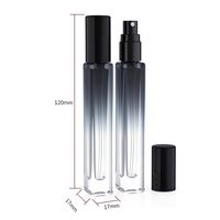 Bouteilles en verre rechargeables à vis, en stock, pour échantillons de parfum, spray, gouttes pour les yeux, perruques, 2ml 3ml 5ml 10ml