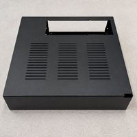 Fabrication de tôlerie de précision, boîtier personnalisé en aluminium ou en acier pour appareil électronique, taille et couleur sur mesure