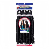 Extensions de cheveux à tresser en gros 3X Tresses françaises Tresses au crochet Fibre premium pré-étirée 22 pouces En stock Livraison rapide F/T