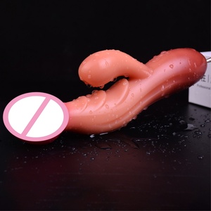 FAAK - Vibrador Anal de Silicona de 10 Velocidades, Dildo Realista con Nervaduras, Estimulador de Clítoris, Masajeador de Próstata, Juguetes Sexuales, Masturbador - Product Image 2