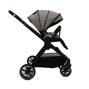 รถเข็นเด็กประสิทธิภาพสูง: สามารถเปลี่ยนได้คลิกเดียวพับได้และยาง PU - Product Image 1