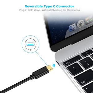 Tipo-C Thunderbolt3 <span class=keywords><strong>a</strong></span> DP Display Port 4K Displayport <span class=keywords><strong>Cable</strong></span> para Macbook Huawei P30 Dock <span class=keywords><strong>Samsung</strong></span> S20 Dex <span class=keywords><strong>TV</strong></span> Monitor - Product Image 4