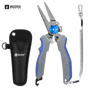 Multi-function Tungsten Fishing Pliers PTFE Coating Saltwater Split <b>Ring</b> Fish Hook Remover Fishing Line <b>Cutters</b> Waterproof - Product Image 1
