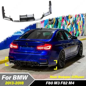 สตาร์นาว สำหรับ F80 M3 F82 M4 ปี 2013 2014 2015 2016 2017 2018 สปอยเลอร์กันชนหลังรถยนต์ ดิฟฟิวเซอร์  อะไหล่ตกแต่งภายนอกรถยนต์ - Product Image 1
