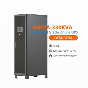 เครื่องสำรองไฟฟ้าออนไลน์อุตสาหกรรม 330KVA 3 เฟส 300 KVA 80KVA 330KW 380/400/415V UPS - Product Image 1