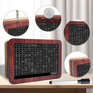 Hucha <span class=keywords><strong>de</strong></span> madera Retro con contador y bolígrafo borrable Euro CFA, caja <span class=keywords><strong>de</strong></span> dinero para billetes, tarros para ahorrar monedas, regalo <span class=keywords><strong>de</strong></span> depósito para niños <span class=keywords><strong>de</strong></span> vacaciones - Product Image 4