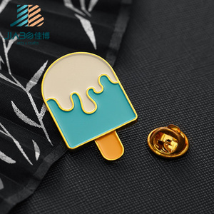Jiabo 20-Years Factory – épingles à crème glacée en émail doux personnalisé, mini Badges broches pour vêtements et sacs - Product Image 3