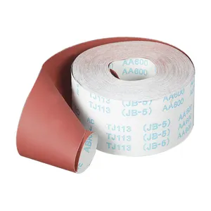 Aluminum oxide jb-5 TJ113 soft emery cloth for hand use abrasive cloth roll sand cloth roll