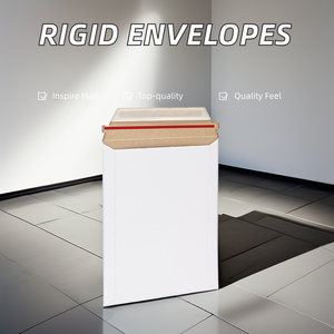 A3 C3 A4 <span class=keywords><strong>C4</strong></span> A5 C5 cứng nhắc Kraft bong bóng phong bì các tông màu trắng gửi thư vận chuyển cứng nhắc giấy cho hàng tạp hóa siêu thị sử dụng - Product Image 5