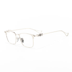 Lunettes tendance à la mode, nouvelle tendance, design de lecture, verres plats, lunettes originales, montures optiques simples, fabricants en Chine - Product Image 1