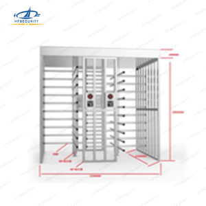 Giriş ve çıkış için tam boy turnike turnike kapı erişim kontrol sistemi QR kodu ve kart ile bağlantı - Product Image 4